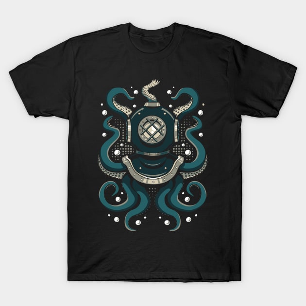 Nautical Depths T-Shirt by StephenHartman